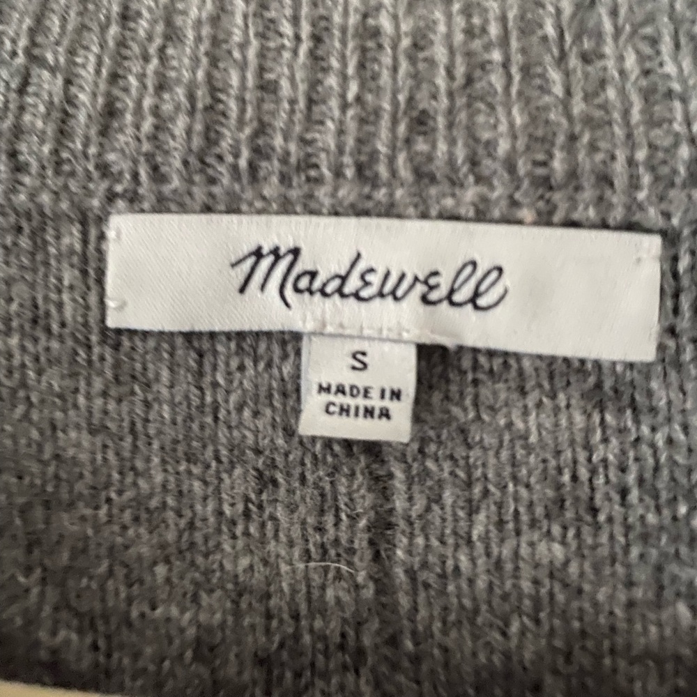 Madewell fringe stripe sweater EUC SZ S - Picture 5 of 7